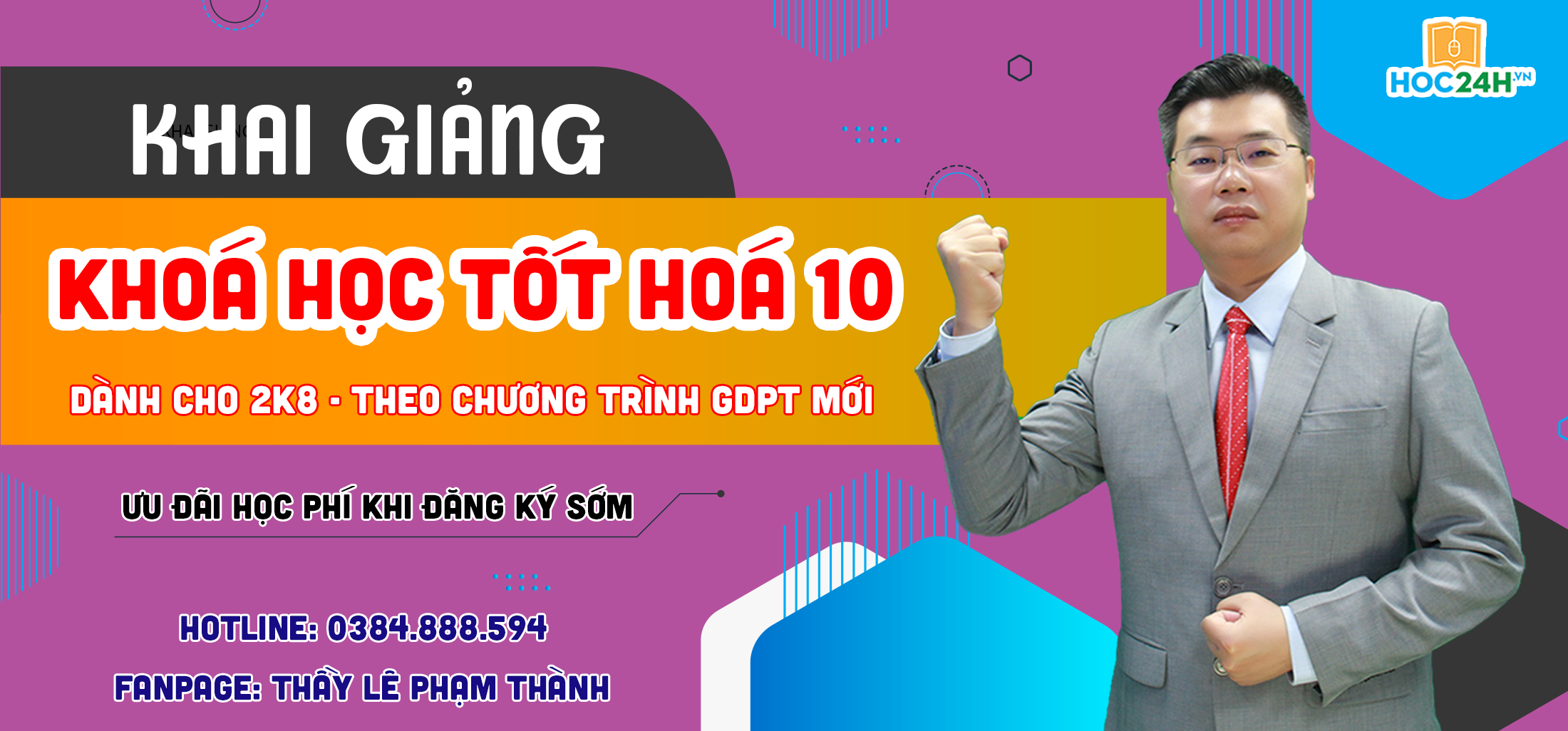 KHAI GIẢNG KHÓA HÓA HỌC 10 (DÀNH CHO 2K8)